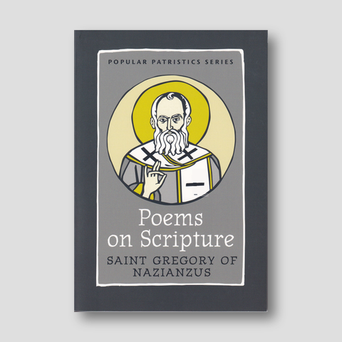 Poems on Scripture: Saint Gregory of Nazianzus — front cover