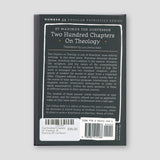 Two Hundred Chapters On Theology: St. Maximus the Confessor — back cover