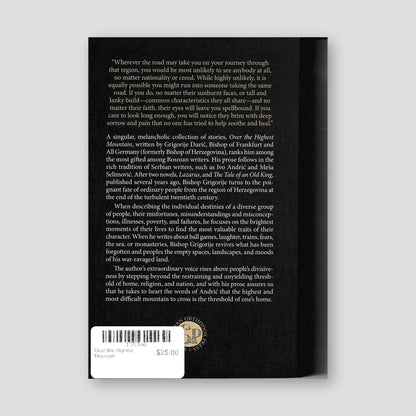 Over the Highest Mountain — back cover