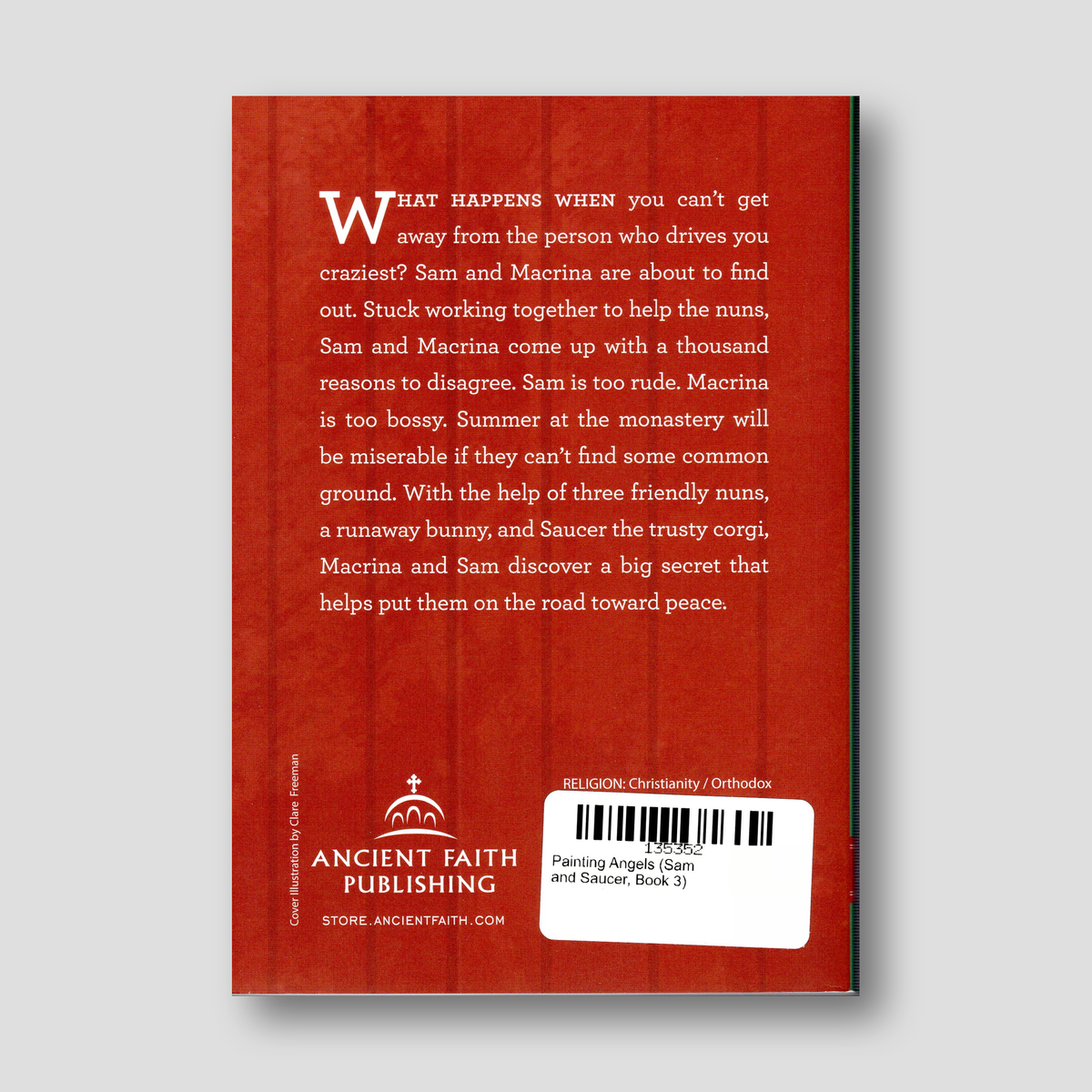 Painting Angels (Sam and Saucer, Book 3) — back cover