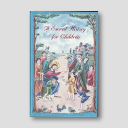 A Sacred History for Children — front cover