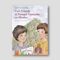 Two Friends at Panagia Tsampika on Rhodes — front cover