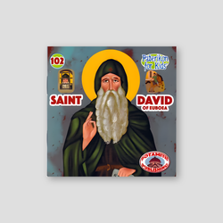 #102 Saint David of Euboia — front cover