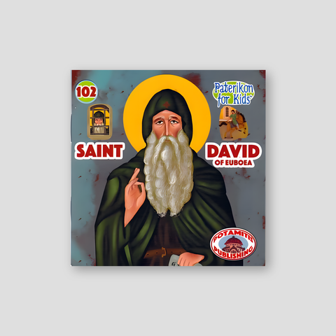 #102 Saint David of Euboia — front cover