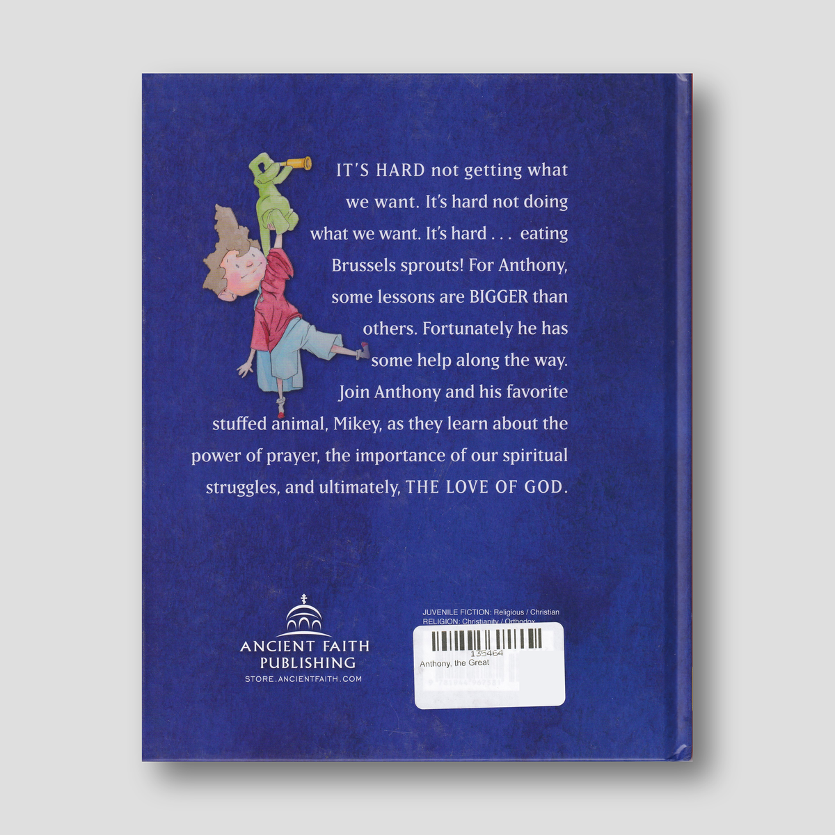Anthony, the Great — back cover