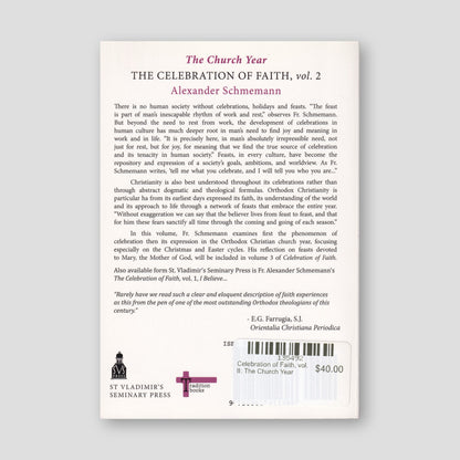 Celebration of Faith, vol. II: The Church Year — back cover