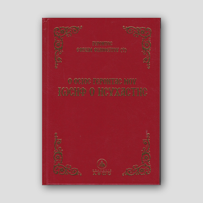 Ο Όσιος Γέροντας Ιωσήφ Ο Ησυχαστής — front cover
