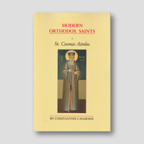 St Cosmas Aitolos (Modern Orthodox Saints, Vol 1) — front cover