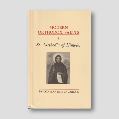 St Methodia of Kimolos (Modern Orthodox Saints, Vol 9) — front cover