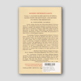 Blessed Elder Iakovos of Epiros, Elder Joseph the Hesychast, and Mother Stavritsa the Missionary (Modern Orthodox Saints, Vol 14) — back cover