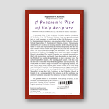 A Panoramic View of Holy Scripture (Vol 1) — back cover
