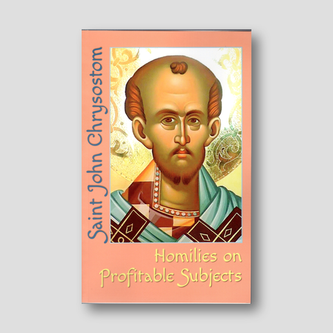 Homilies on Profitable Subjects — front cover