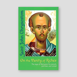 On the Vanity of Riches — front cover