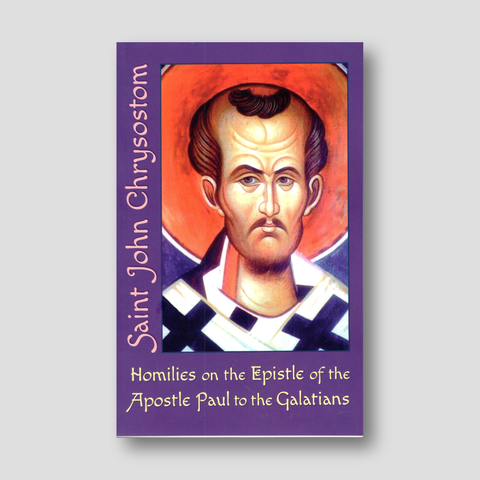 Homilies on the Epistle to the Galatians — front cover