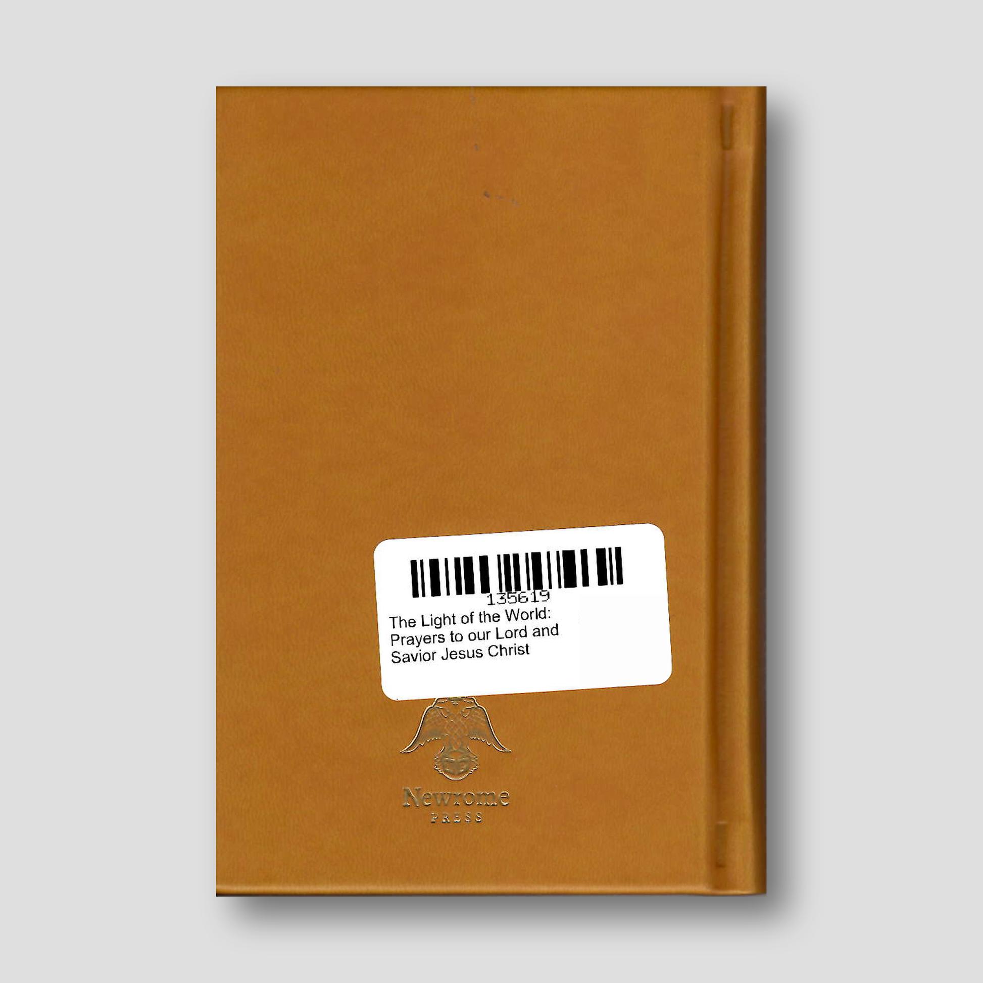 The Light of the World: Prayers to our Lord and Savior Jesus Christ — back cover