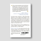 Eight Sermons on the Book of Genesis — back cover
