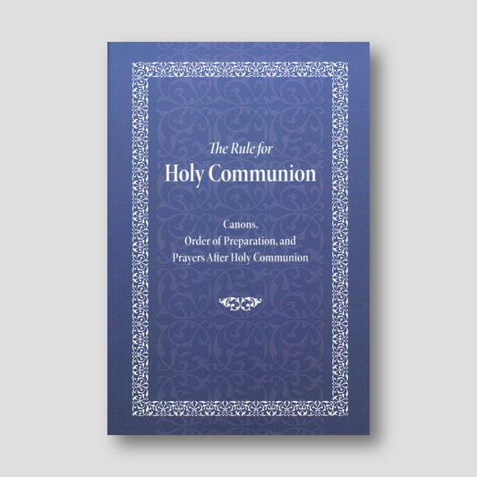 The Rule for Holy Communion — front cover