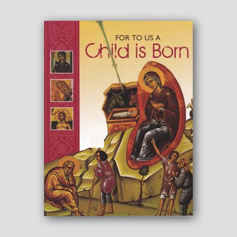 For to Us a Child is Born Christmas (Student Magazine) — front cover