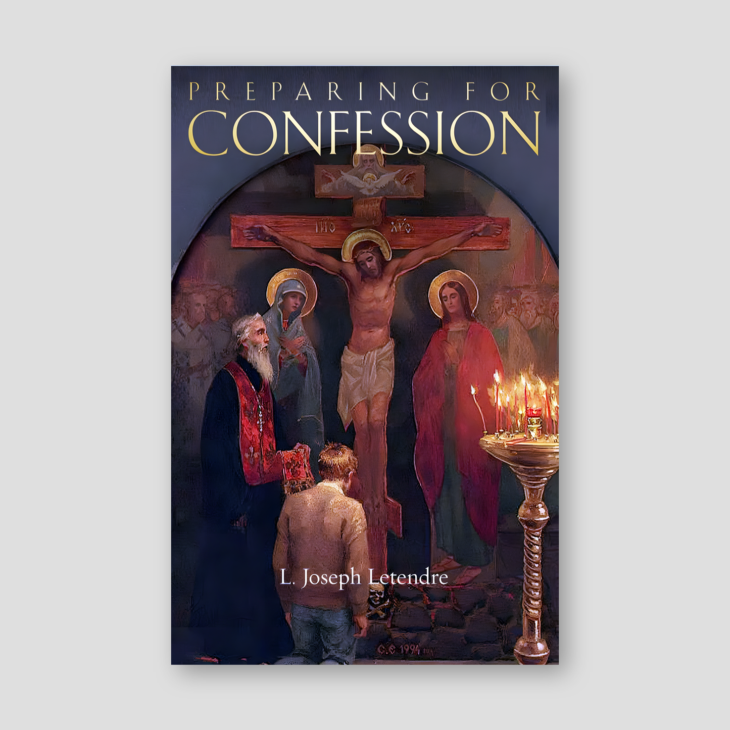 Preparing for Confession — front cover
