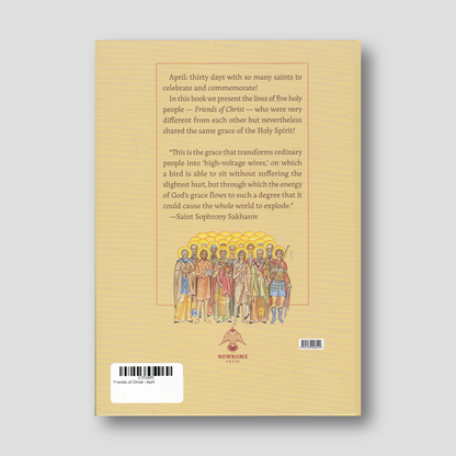 Friends of Christ - April — back cover