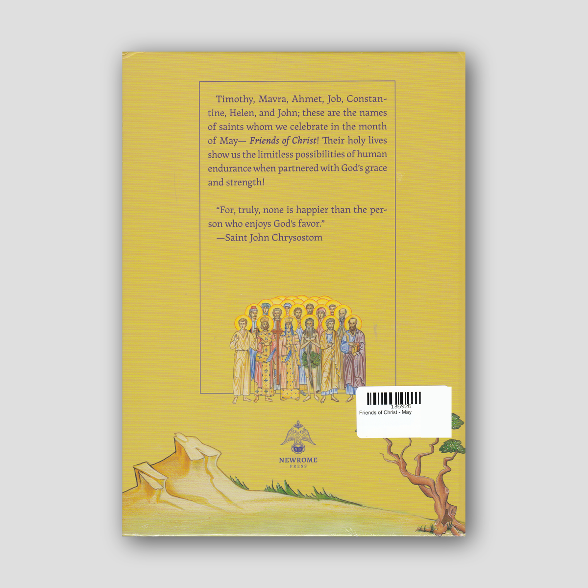 Friends of Christ - May — back cover
