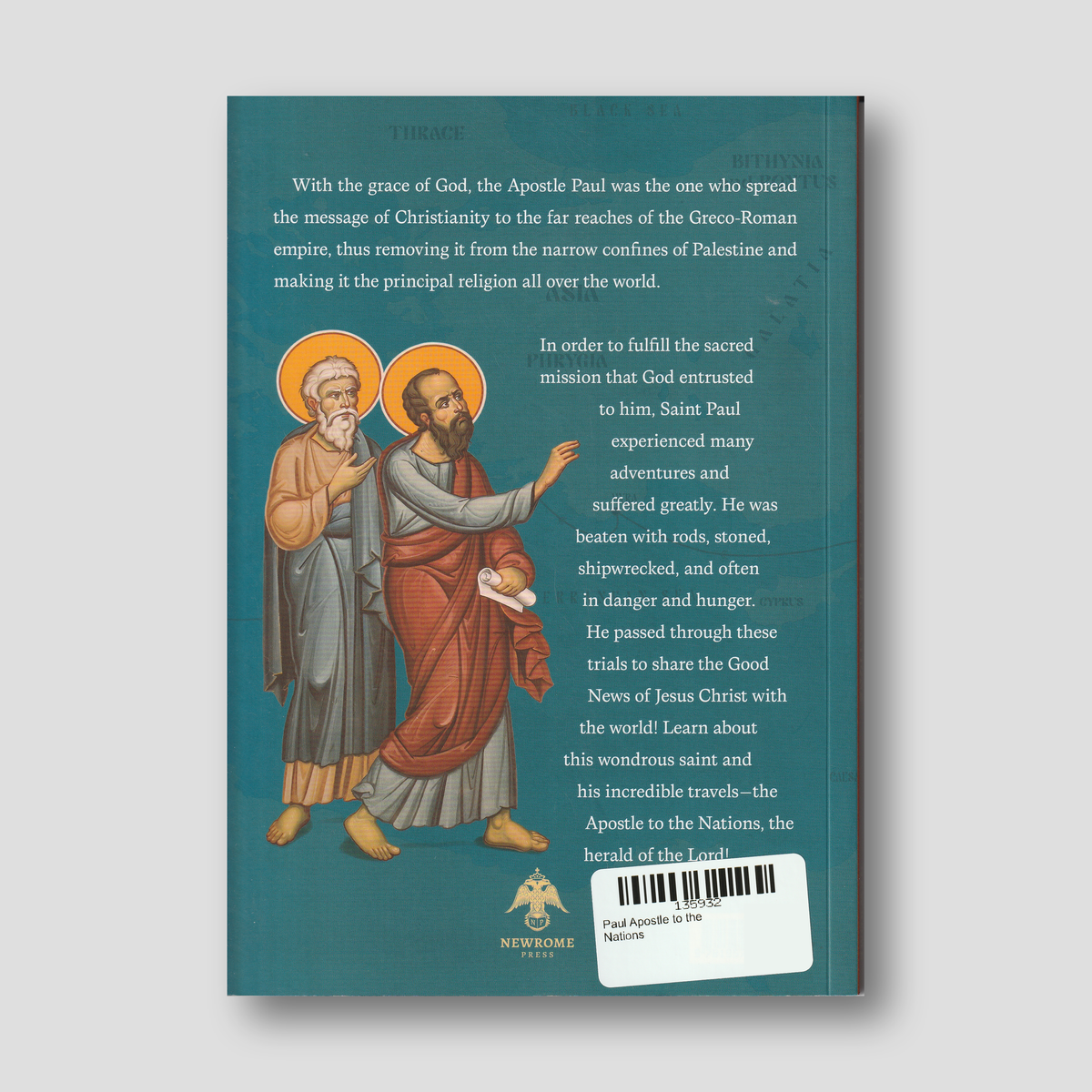 Paul Apostle to the Nations — back cover