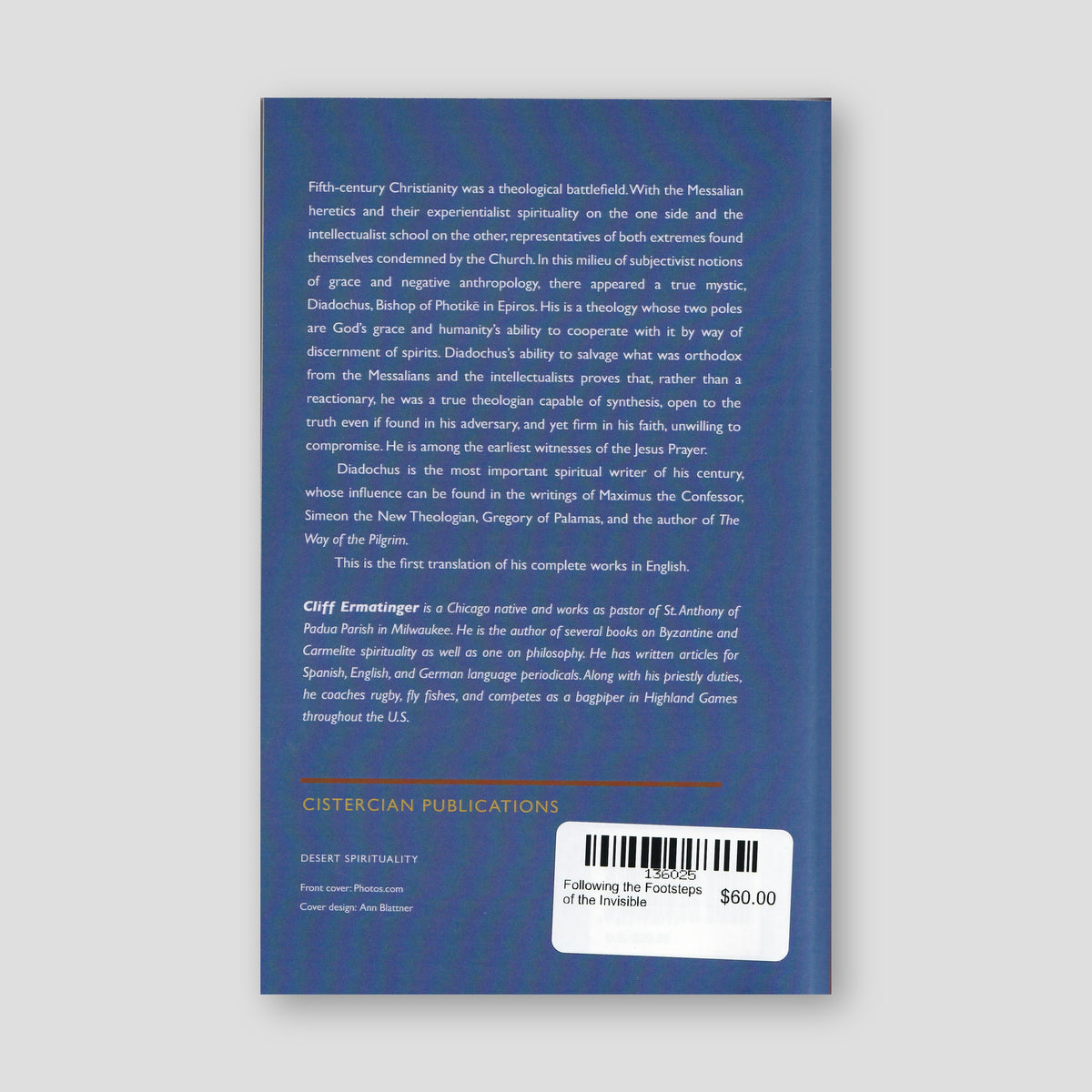 Following the Footsteps of the Invisible — back cover