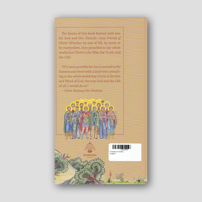 Friends of Christ - August — back cover