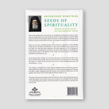 Seeds of Spirituality: Impacts of Spirituality on Contemporary Issues — back cover