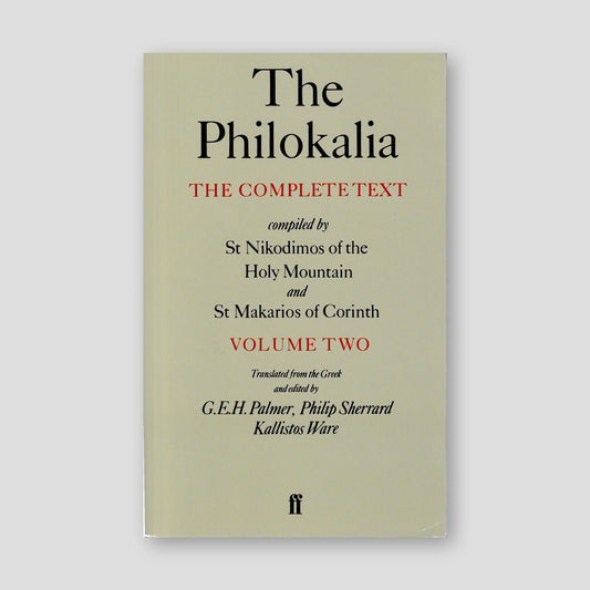 The Philokalia - Volume 2 — front cover