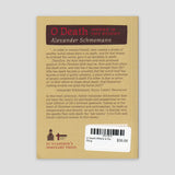 O Death Where is thy Sting — back cover