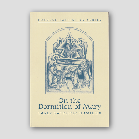 On the Dormition Of Mary: Early Patristic Homilies — front cover