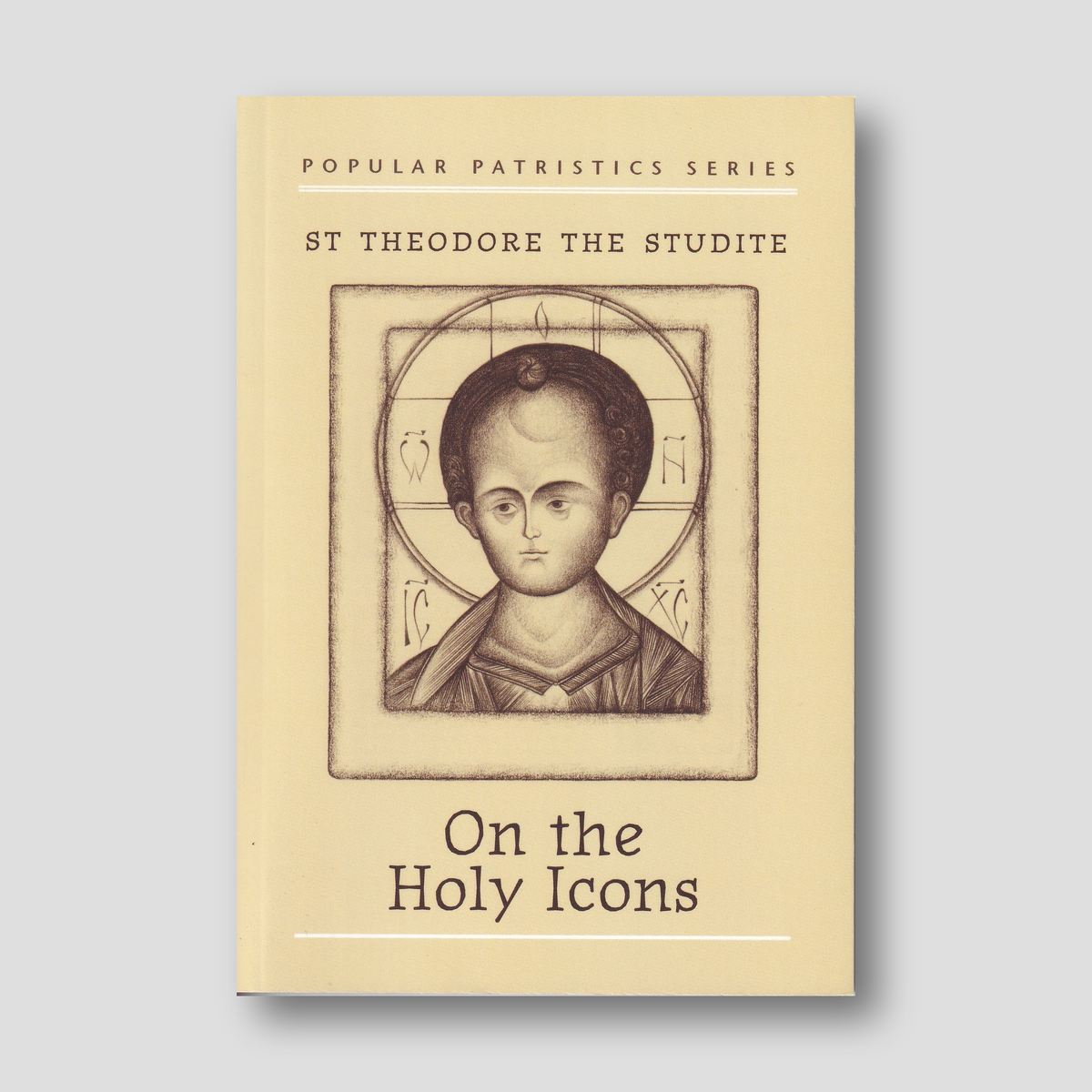 On the Holy Icons - St Theodore the Studite — front cover