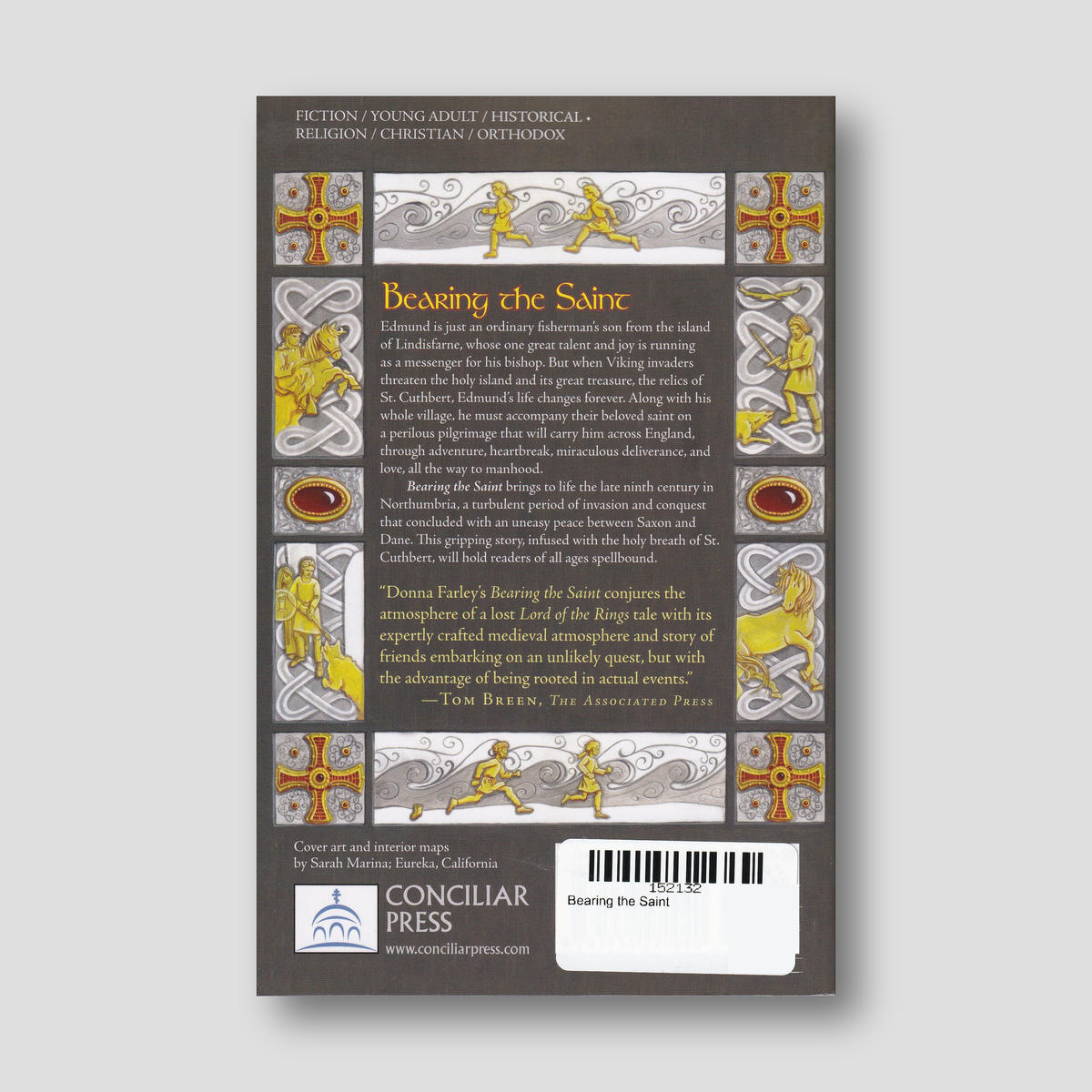 Bearing the Saint — back cover
