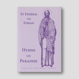 St. Ephrem the Syrian: Hymns On Paradise — front cover
