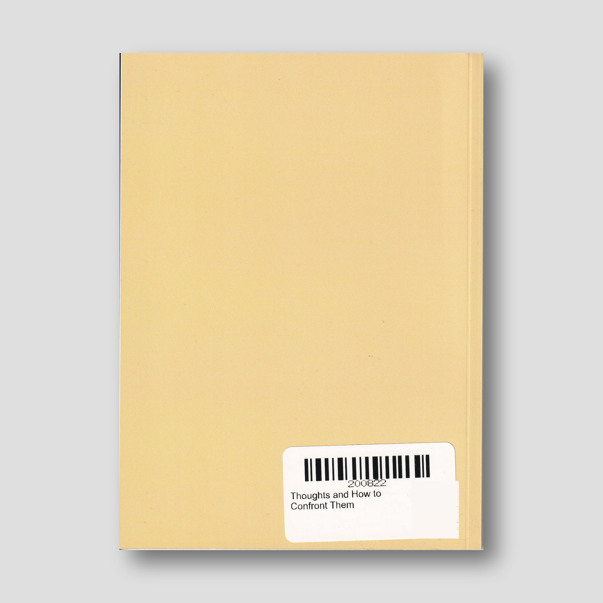 Thoughts and How to Confront Them — front cover