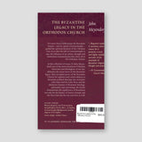 Byzantine Legacy in the Orthodox Church — back cover