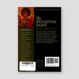 The Byzantine Saint — back cover