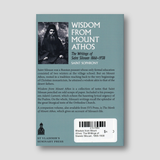 Wisdom from Mount Athos: The Writings of Staretz Silouan, 1866-1938 — back cover