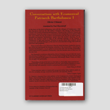 Conversations with Ecumenical Patriarch Bartholomew I — back cover