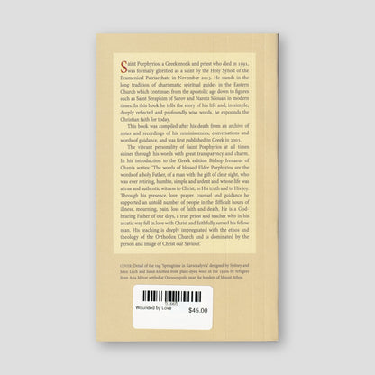 Wounded by Love — back cover