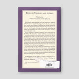 Essays in Theology & Liturgy Vol.1 : The Conscience of the Church — back cover