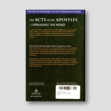 The Acts of the Apostles: Spreading the Word — back cover