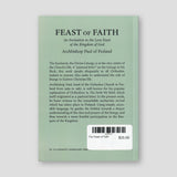 The Feast of Faith — back cover