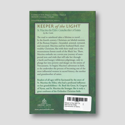 Keeper of the Light: St. Macrina the Elder, Grandmother of Saints — back cover