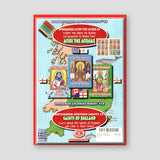 Saints of England - Potamitis Colouring Book — back cover