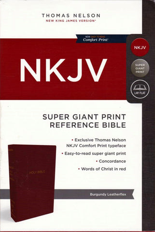 Bible - NKJV "Super Giant Print"