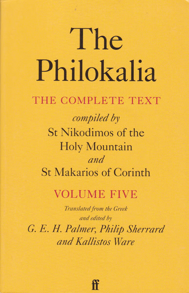 The Philokalia - Volume 5