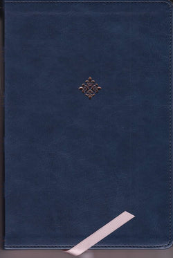 NKJV Reference Bible Center-Column Giant Print Blue (Red Letter Edition)