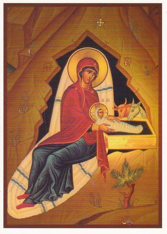 Orthodox Icon Christmas: 8 Greeting Cards